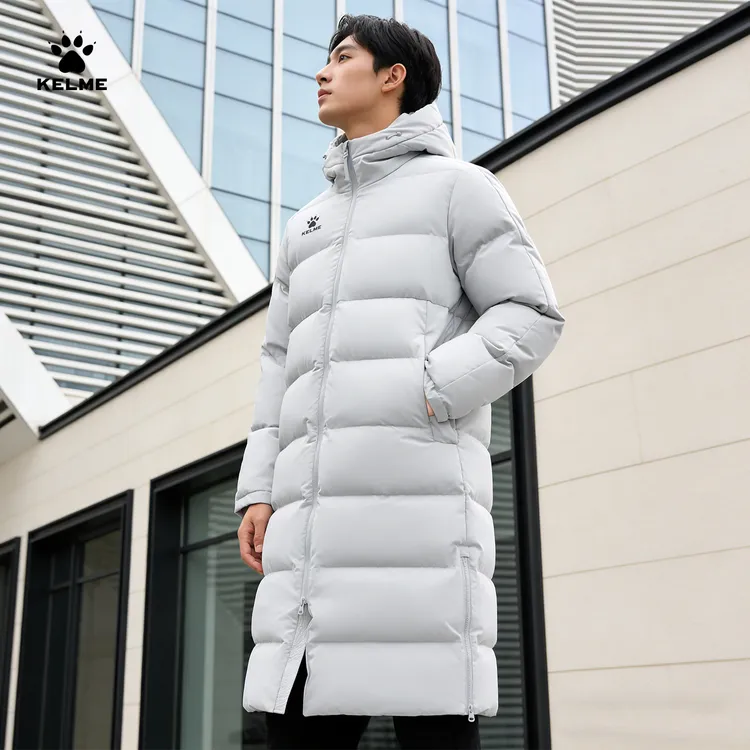 【长款棉服】卡尔美运动休闲足球训练连帽棉衣儿童成人【LIFESTYLE