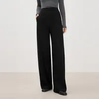 伊芙丽软糯舒适软垂休闲裤宽松面膜裤显瘦女2025冬新1G9952291