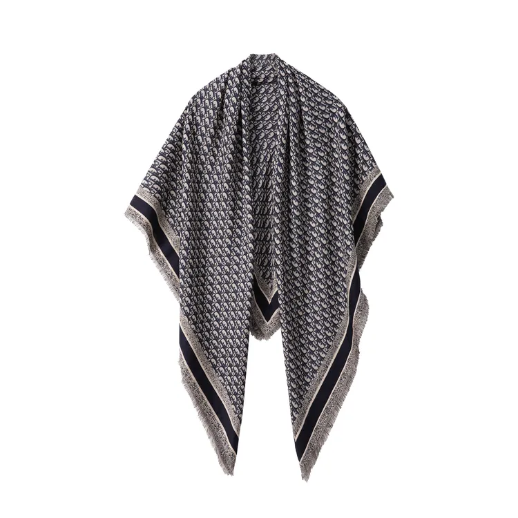 DIORA.RIM铭品圣迪奥新款数码印花时尚休闲四季披肩围巾女士