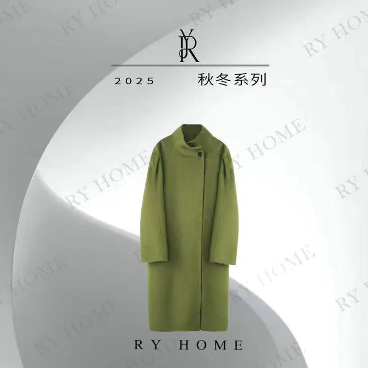 【容雨RYHOME】100%绵羊毛高级感双面呢外套253W2670