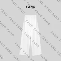 FAND品牌【luluso】2025秋款纯色百搭中腰休闲宽松拖地裤阔腿裤