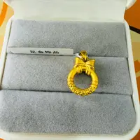 【莹莹专享】足金999饰品 平安扣 1.63 GP