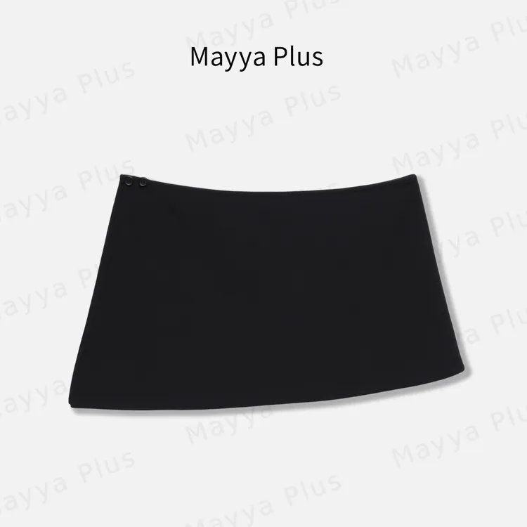 【显瘦魔法】Mayya Plus麦芽定制毛茸茸气质显瘦遮胯屁帘32547076