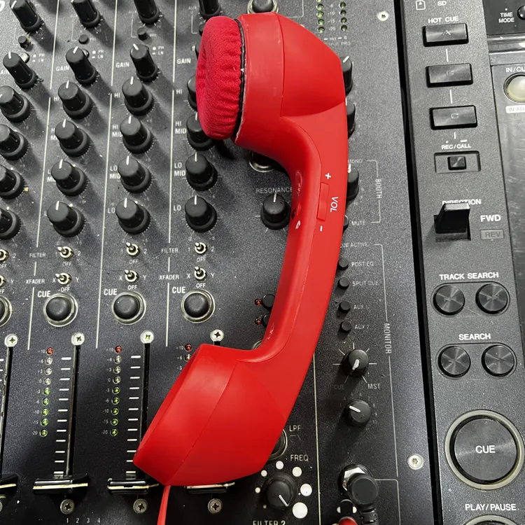 DJ专用改装电话监听耳机