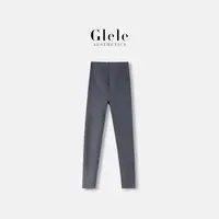 Glele私服「绝版鲨鱼皮」纤腰收胯显高显瘦提臀高腰瑜伽裤