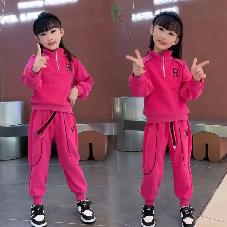 女童套装时髦2025【省心穿搭】大童潮洋气休闲装小女孩童装时尚百搭