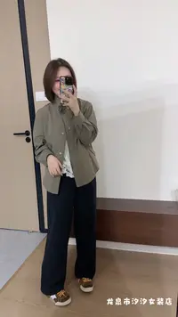 【汐汐女装二店】小个子定制秋季单排扣户外短款潮流风衣 CHX25062