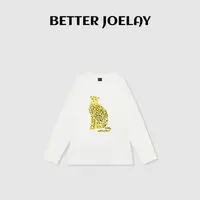 BETTER JOELAY-【黄金猎速】时尚百搭T恤长袖慵懒简约TT100