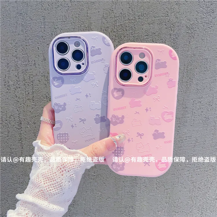 金属小胖妹适用苹果17/iPhone/华为荣耀/VIVO/OPPO/小米手机壳潮