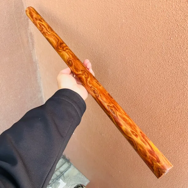 长73直径4cm天下第一美，海南黄花梨，长棍子，擀面杖，把玩棍