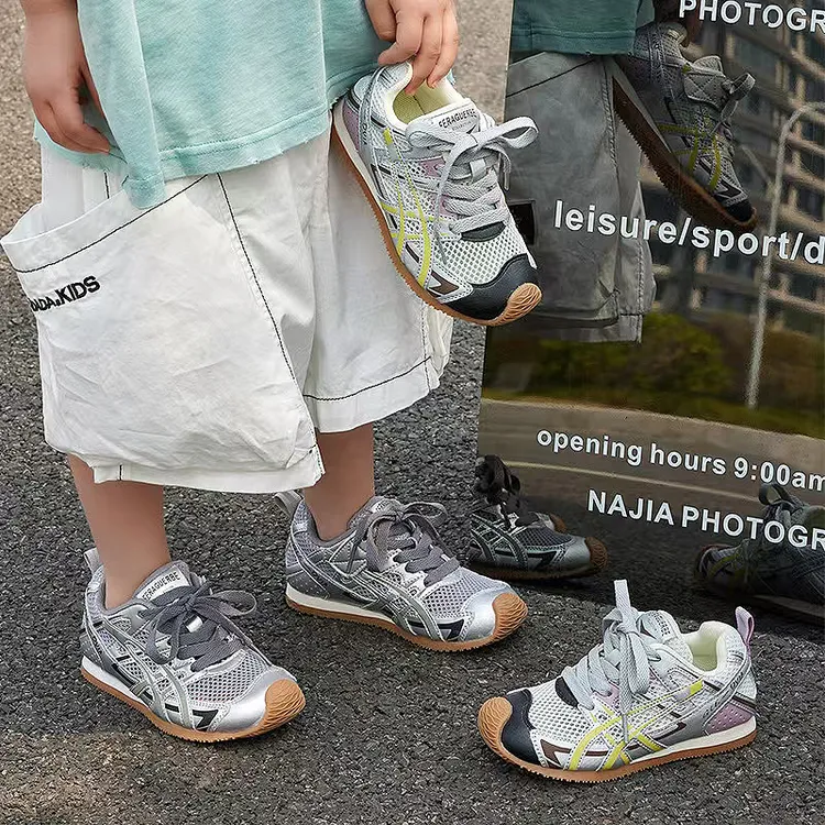 女童轻便透气阿甘鞋男童运动鞋德训鞋夏季新款儿童软底跑步鞋潮