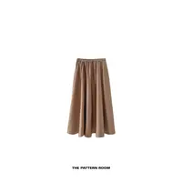 The pattern room | 量感美学香槟流光大摆半裙