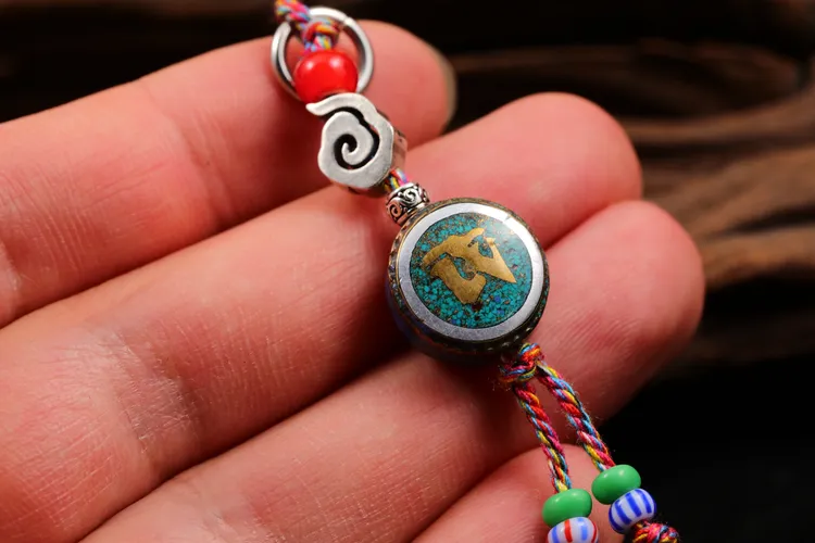 寺无邪手工艺品嗡绿六装饰