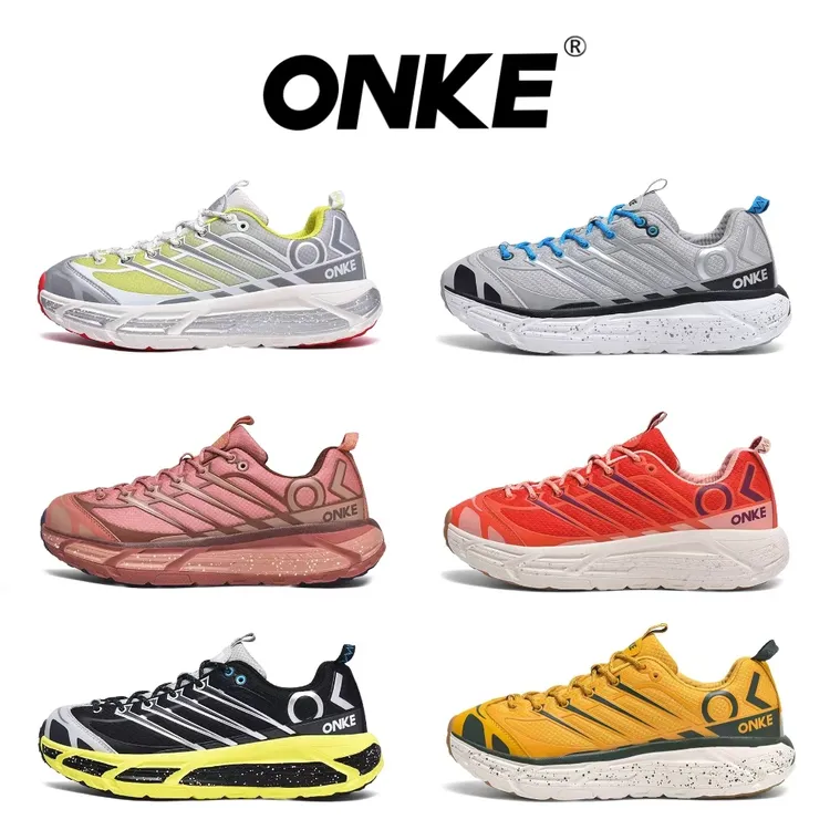 【德国ONKE】科技跑鞋18代哪吒2 新款情侣户外减震耐磨休闲运动鞋LL