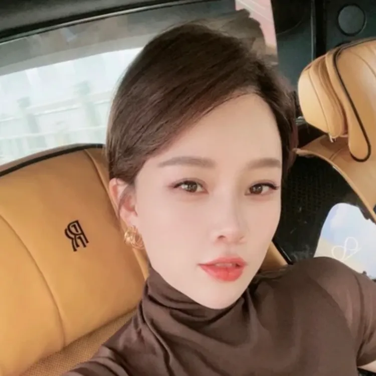《美颜纱T》JING定制8057女装小高领半袖T恤衫纯色上衣螺纹百搭短袖