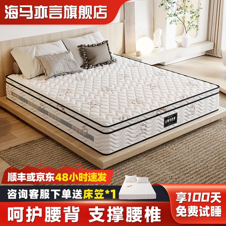 家用乳胶棕垫五星级酒店席梦思双面护脊偏硬床垫推荐两用加厚床垫