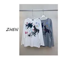 【ZHEN】25K01371  2025新款时尚气质休闲百搭衬衫上衣女