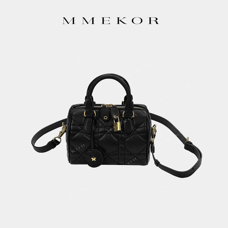 MMEKOR“戴妃圆筒包” 摩登街头百搭单肩包 25997