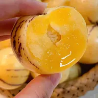 云南石林树上熟人参果黄肉圆果净重3-4.5斤包邮