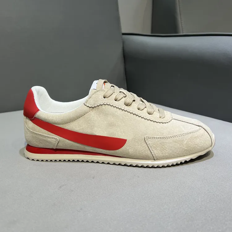 真皮磨砂皮阿甘鞋时尚运动百搭软底软面舒适百搭轻便潮流休闲鞋男