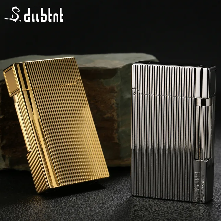 法国S.dubtnt都柏特朗声充气打火机侧滑盖茨比创意个性高档送礼