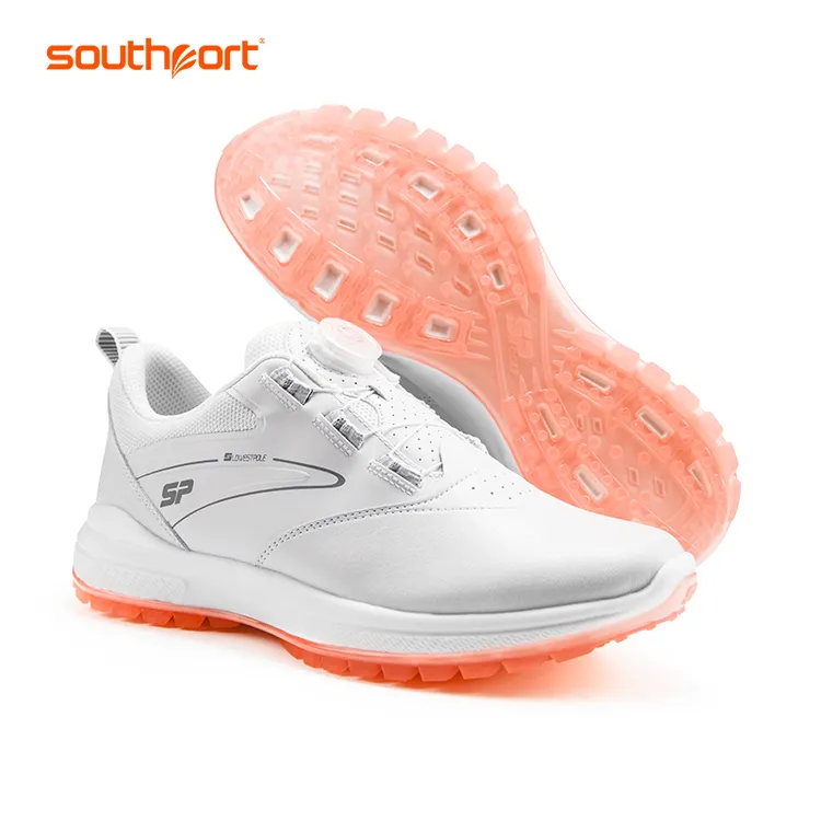 Southport 高尔夫球鞋女士防水透气旋钮鞋带专业golf运动鞋子秋冬