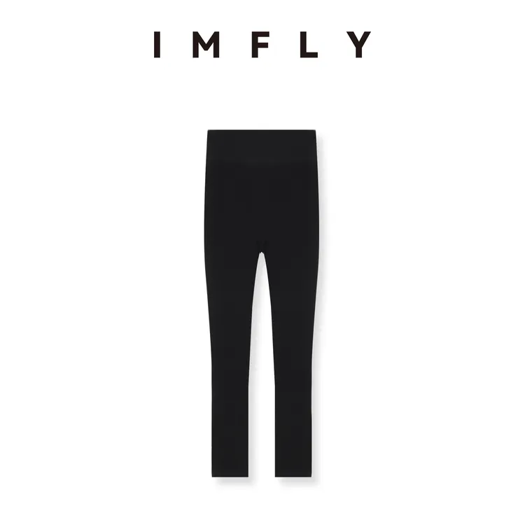 IMFLY金小金自制女装 加绒打底裤DYK2905秋冬保暖弹力裤袜紧身裤