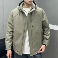 906二棉痞帅时尚冲锋衣男外套（衣长74左右）