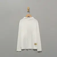 【且听风吟】0116660文艺半高领刺绣小标百搭打底衫  衣长60胸围104
