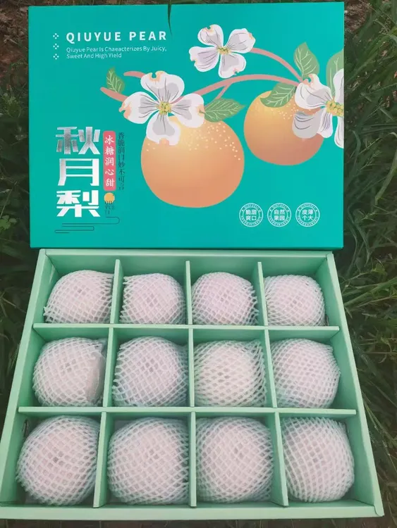 秋月梨清甜爽口果园直发礼盒包装现摘现发
