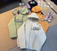 韩系奶酪泡芙感连帽棉服LD25781