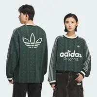 adidas/阿迪达斯新款王安宇同款时尚百搭潮流针织运动衫KS5957
