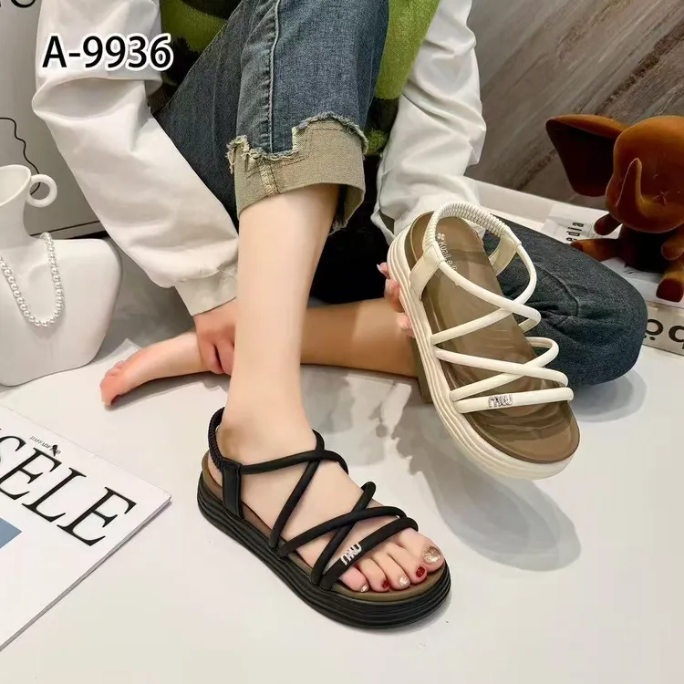 夏季网红百搭时尚罗马凉鞋A-9936 (5981)