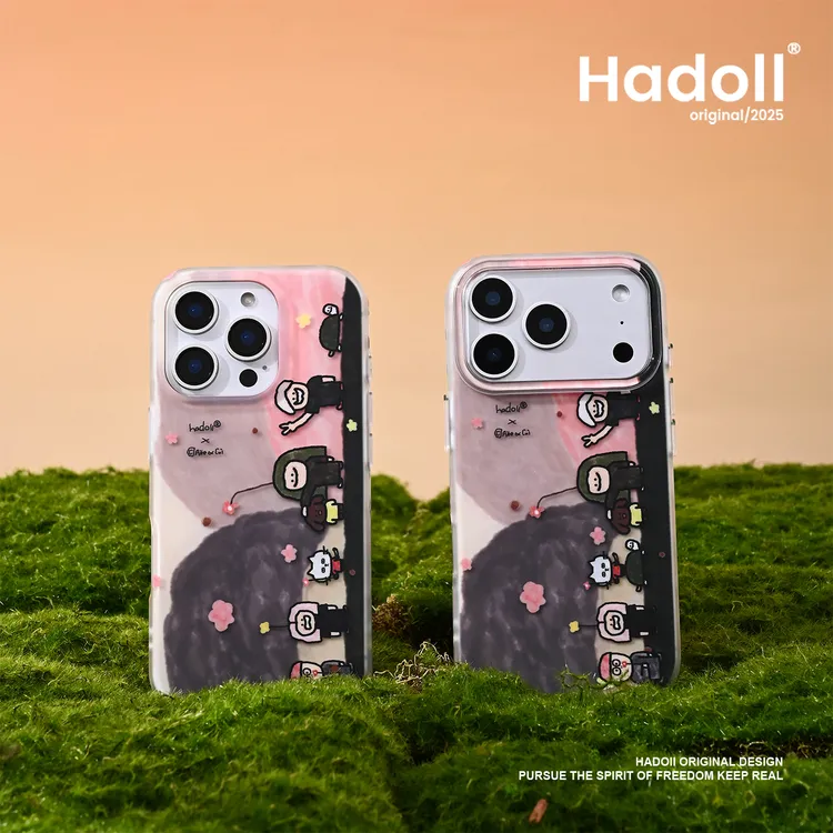 HaDoii新全家福iPhone17/16/15系列手机壳艺术家联名插画适用苹果