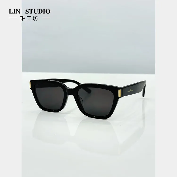琳工坊 非金属珐琅婚庆饰品 “风恬”黑色墨镜时尚唐琳设计师