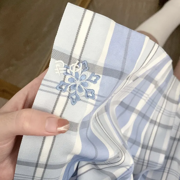 甜猫酱原创【知夏】正版jk格裙校供感JK半身裙女学院风日系百褶裙