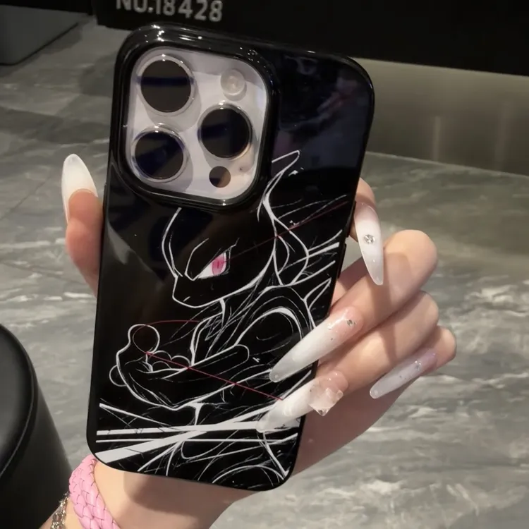 酷炫宝可梦适用iPhone16苹果15promax小众手机壳14/13果冻壳12/11