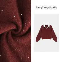 【TangTang·Studio】假两件时尚气质显瘦女装毛衣-2510322