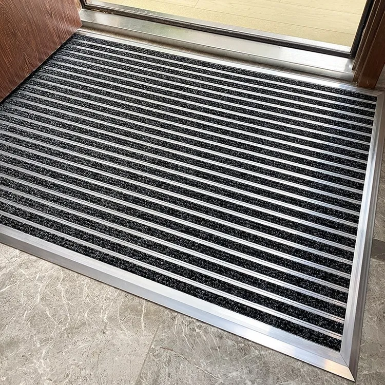 铝合金入户门地垫室外防滑吸水除尘耐磨刮泥地毯门垫