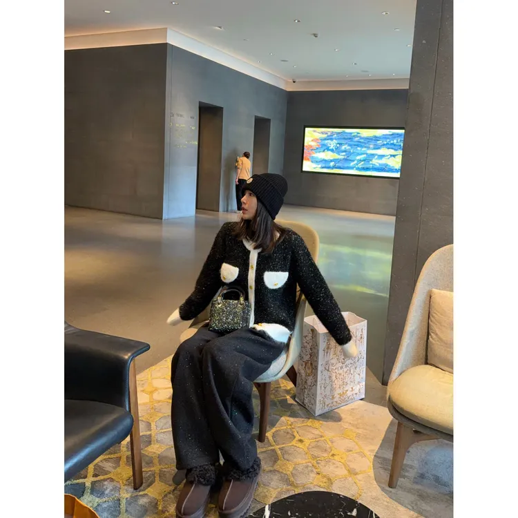 BETTER JOELAY-【清风情书】羊毛时尚针织毛衣开衫款个性慵懒LL6336