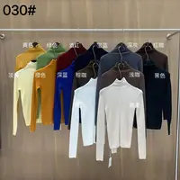 羊毛高领多色修身显瘦长袖针织打底衫 030