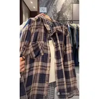 徐秋阳 格纹都市  秋季新款百搭时尚休闲显瘦显白衬衫9968