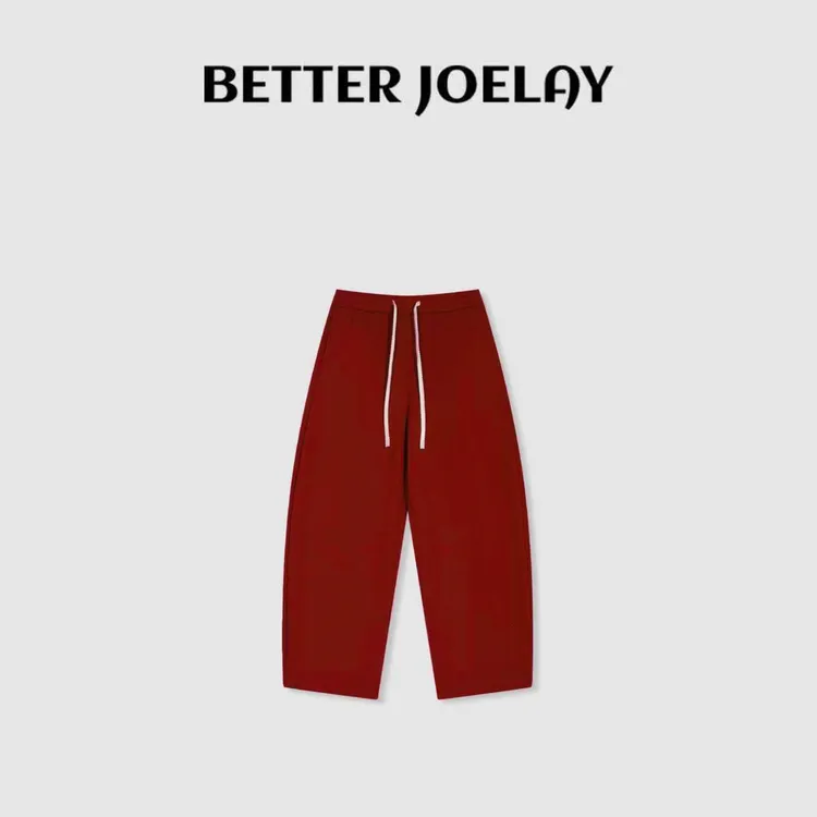 BETTER JOELAY-加绒【踏碎云霄】百搭宽松休闲裤经典通勤风KKH2525