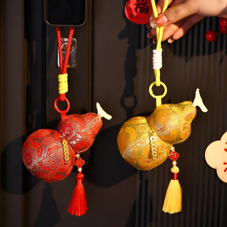 2026马年过年装饰挂件春节年货葫芦挂饰新年门上喜庆创意氛围布置