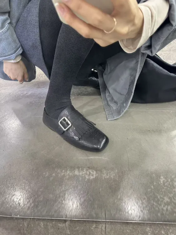 【复古小皮鞋】时尚百搭流苏款小皮鞋