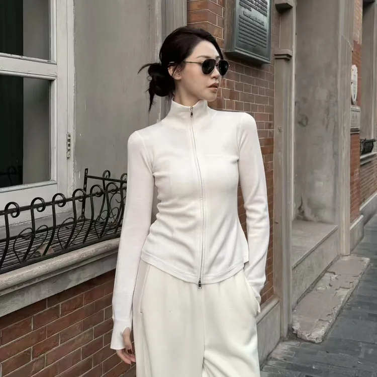 王嬛嬛MsLime25年新款【昂克】100%扬子纱绵羊毛上衣 HD2C0784