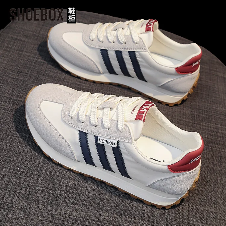 SHOEBOX鞋柜德训鞋女2025秋新款百搭阿甘女鞋子学生轻便运动鞋
