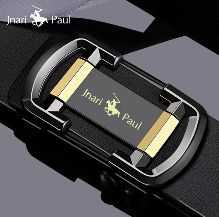 男式皮带真皮男款休闲裤带内穿自动扣【精选高档牛皮】时尚男士腰带商品图