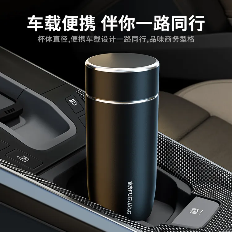 富光保温杯大容量男女士高颜值新款316L不锈钢便携车载商务水杯子