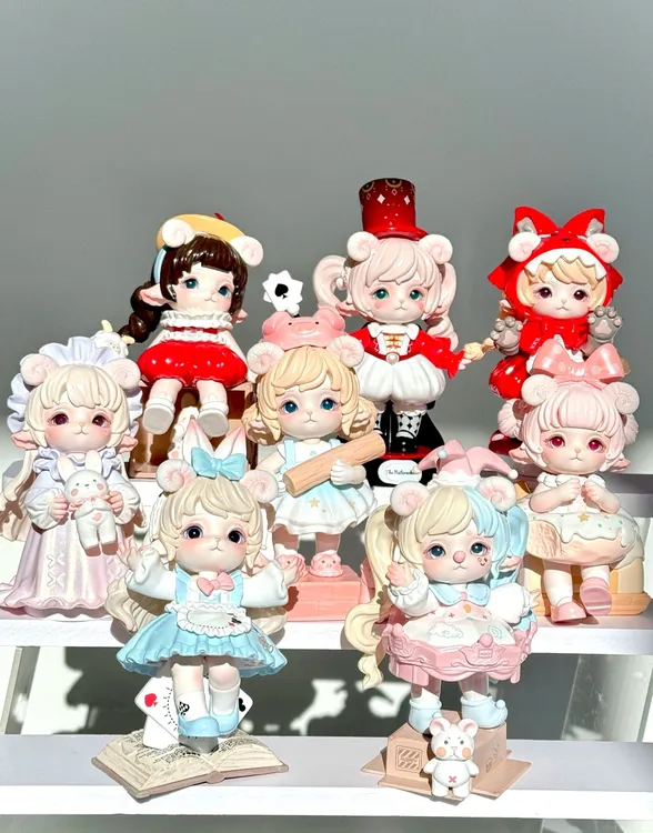 友趣潮玩羊角村明盒手办